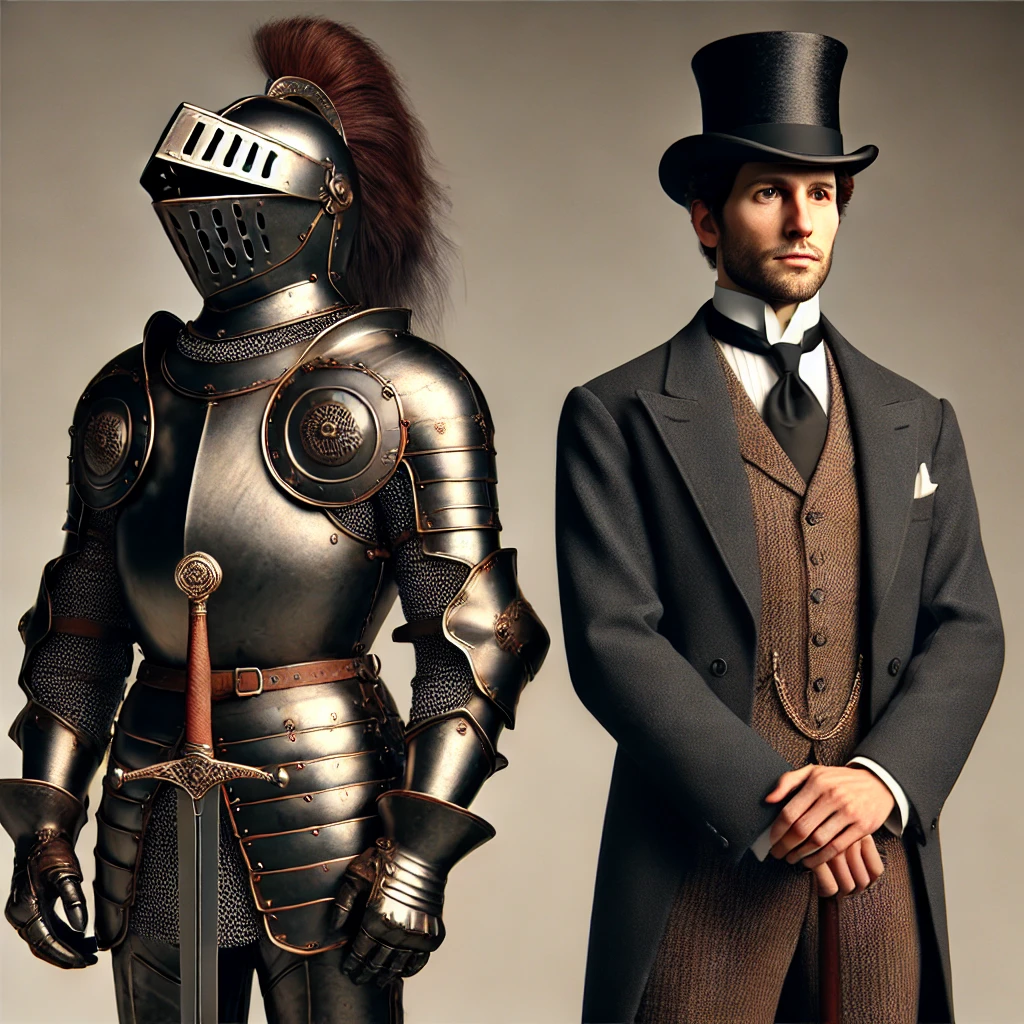 caballero edad media, caballero hombre elegante, knight, gentleman