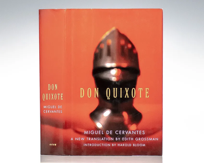 don-quixote-a-new-translation-by-edith-grossman-miguel-de-cervantes-edith-grossman-first-edition don quijote, translation, traducción a inglés, traducción literaria